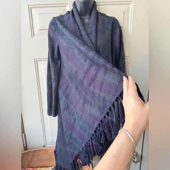 Lafayette 148 Cardigan Sweater Women's size Small 100% Merino Wool Tye Dye - Picture 4 of 10